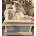 sleeping large marble angel statues